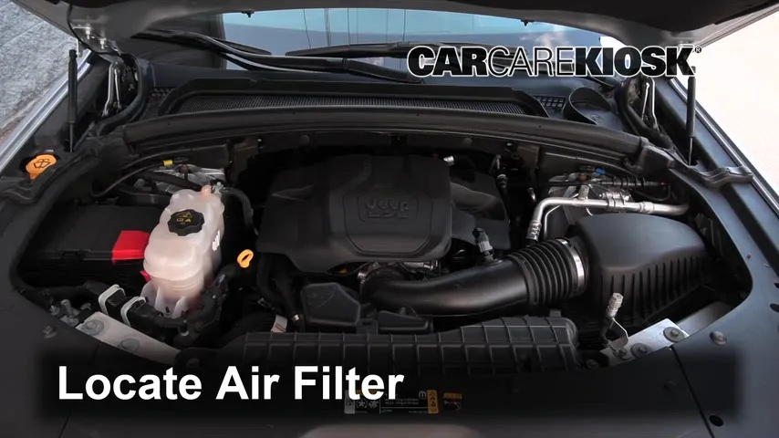 2022 Jeep Grand Cherokee Summit 5.7L V8 Filtro de aire (motor)